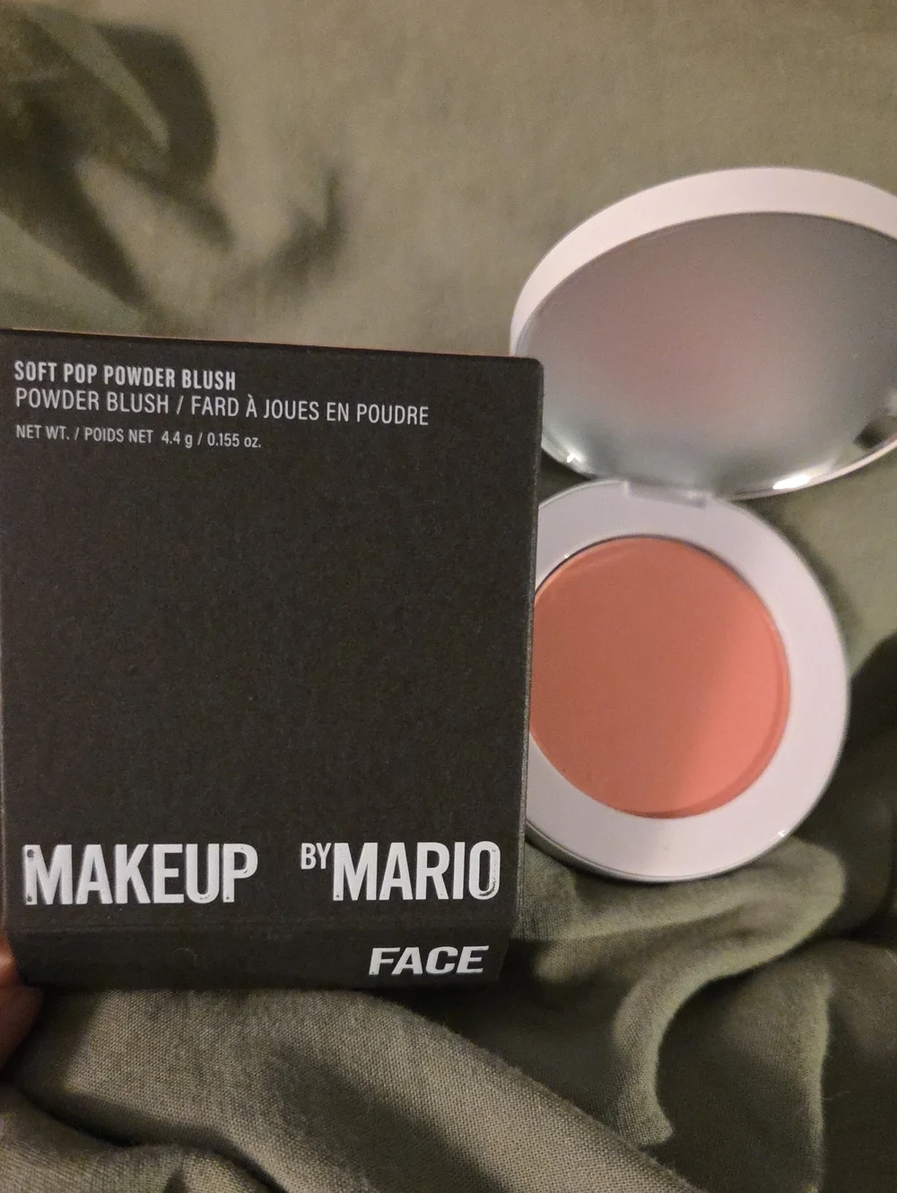 Makeup By Mario Soft Pop Powder Blush - Color MELLOW MAUVE